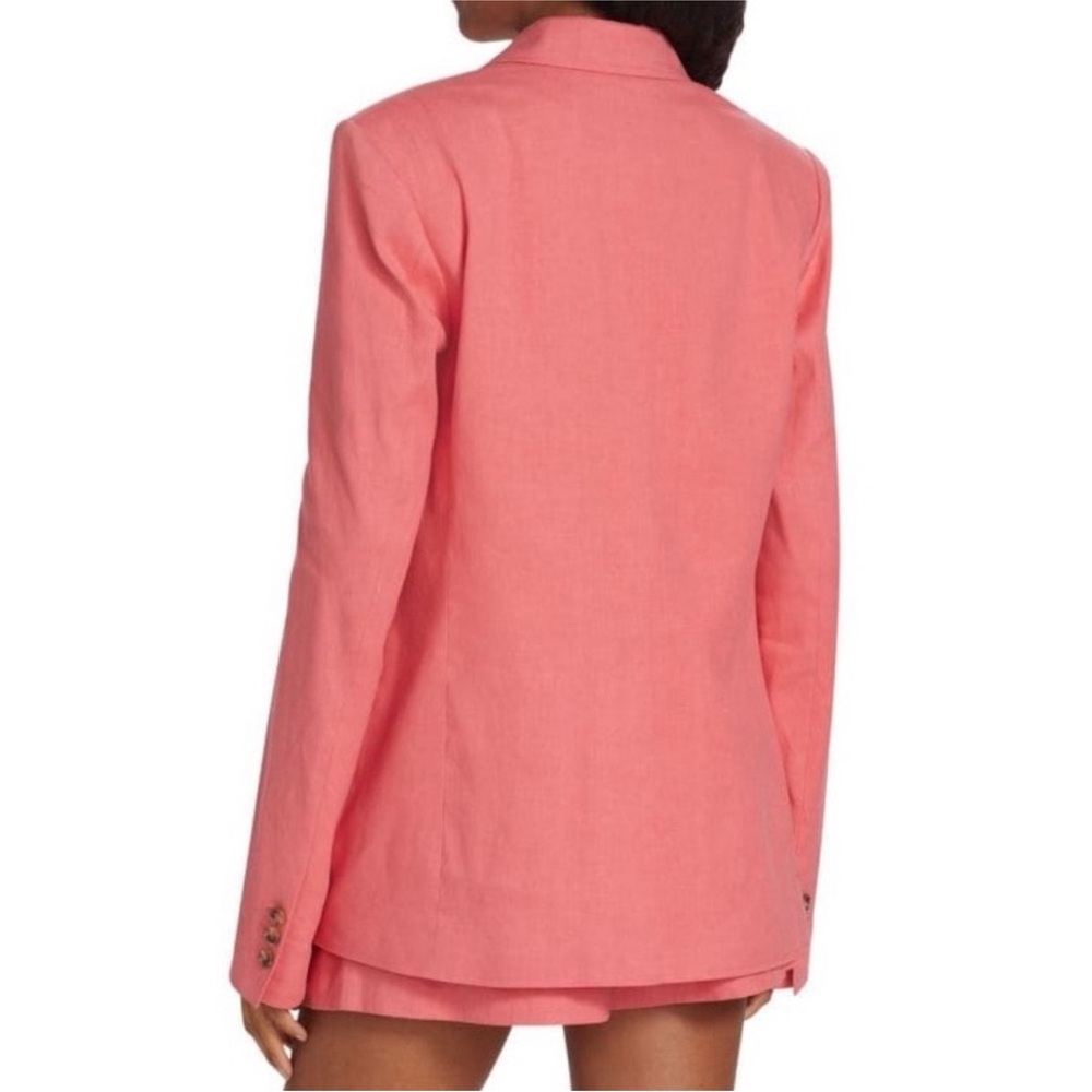 A.L.C. Donovan Jacket in Dark Grapefruit - Picture 4 of 8